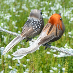 Artificial Sparrow Simulation Birds Garden Decoration