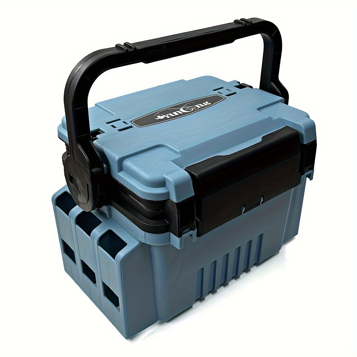 Lockable Fishing Tackle Box with Large Capacity