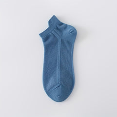 Breathable Low Cut Sports Socks - 5 Pairs