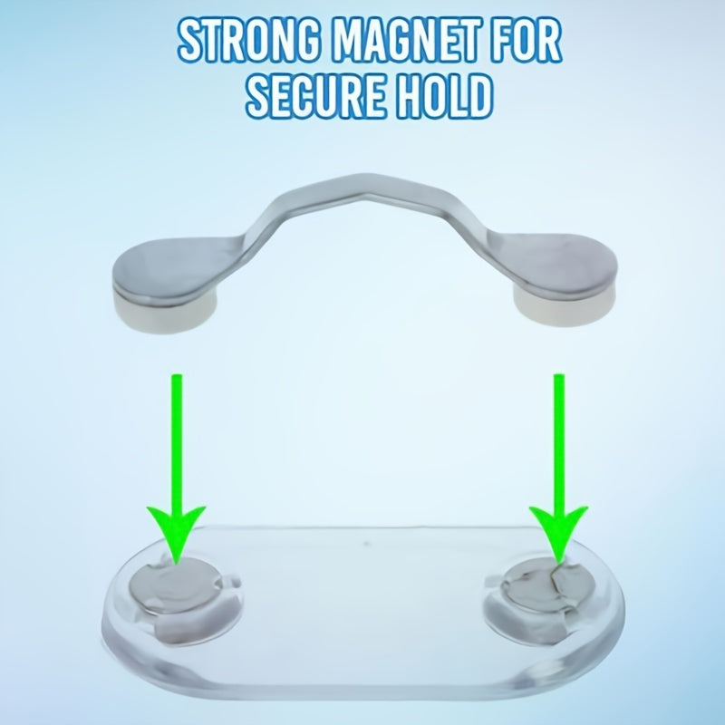Magnetic Eyeglass Holder Brooch Clip for Clothes