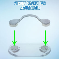 Magnetic Eyeglass Holder Brooch Clip for Clothes
