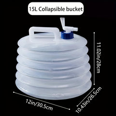 Car Folding Water Bucket Portable Outdoor Travel Drinking Water Storage Tank