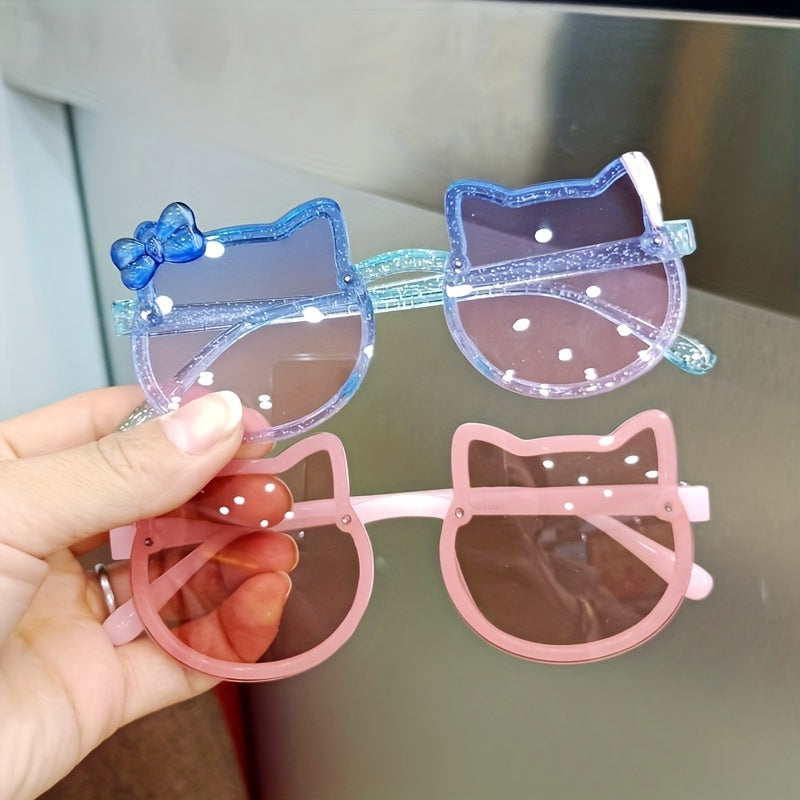 Cat Shaped Sunglasses UV Protection for Kids