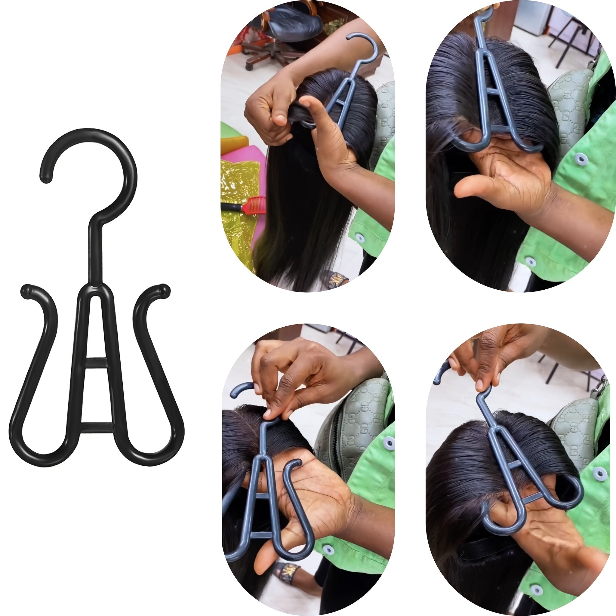 Professional Reinforced Hooks for Hanging Wigs