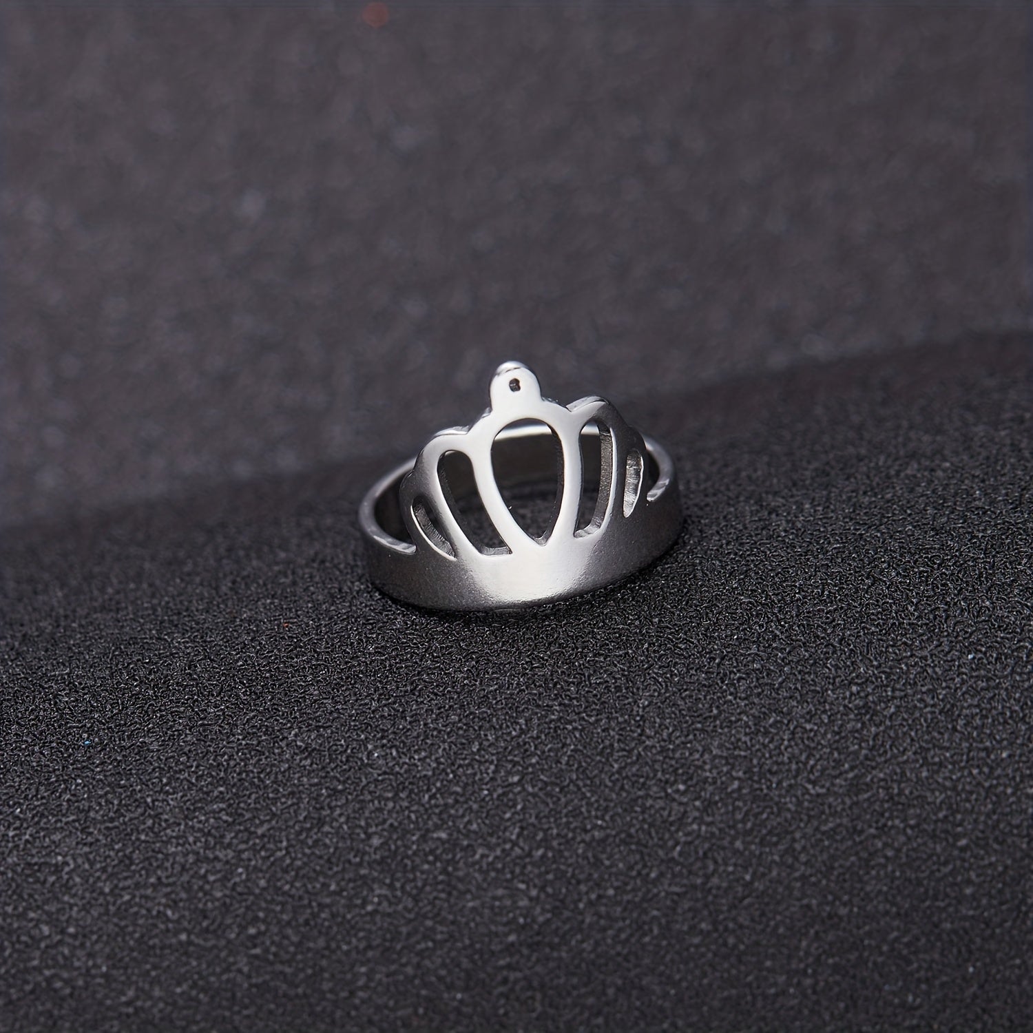 Butterfly Finger Ring Stainless Steel Tail Ring