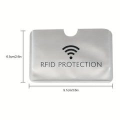 10pcs RFID Blocking Credit Card Holder Waterproof