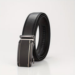 Men's Business & Leisure Leather Belt w/Automatic Buckle