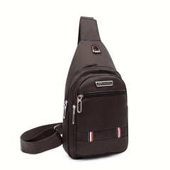 Unisex Cross Body Bag Portable Messenger Bag Casual Shoulder Bag