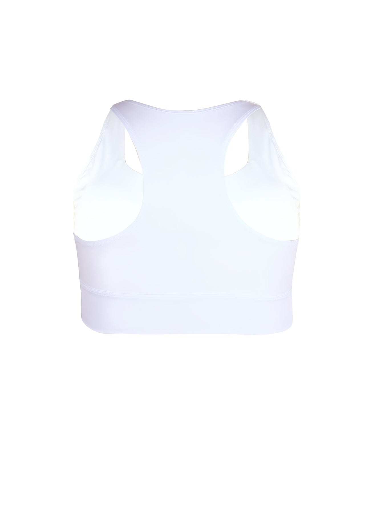  Rainbow Striped Sports Bra Racer Back Fitness Running Bra