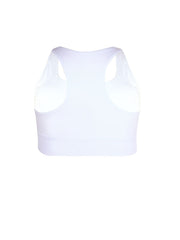  Rainbow Striped Sports Bra Racer Back Fitness Running Bra