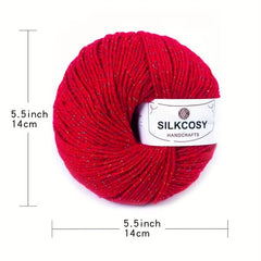 50g Soft Yarn Crochet Yarn for Beginners - DIY Craft