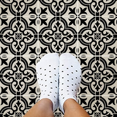 12.5" Stencil Template for DIY Painting Floor Furniture Decor