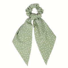 Boho Polka Dot Pattern Scarf Scrunchies Hair Tie Hair Rope Hair Scarves