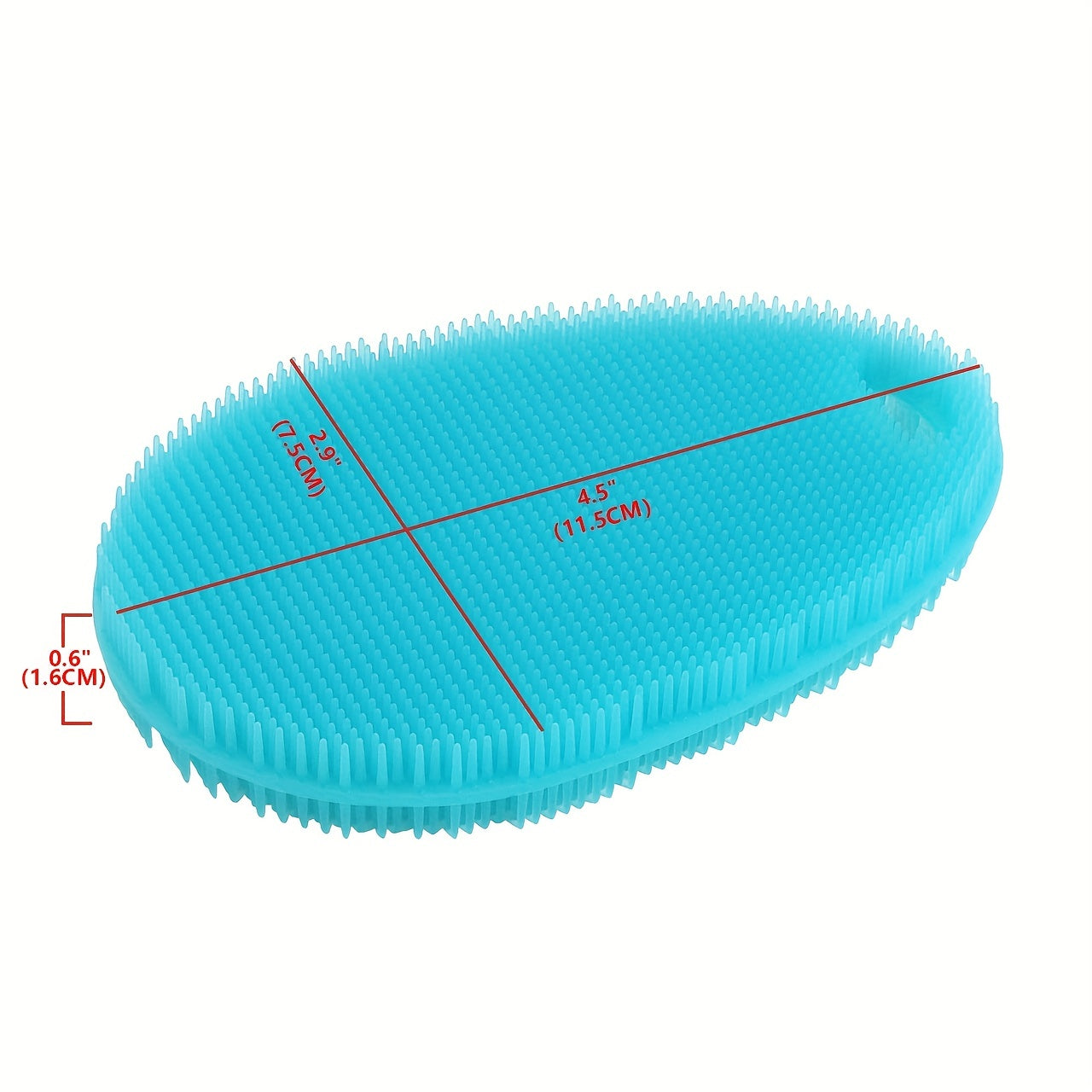 Silicone Pot Brush Dish Scrubber for Cleaning Pots Pans Dishes