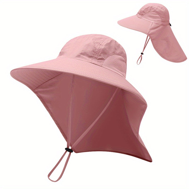 Outdoor Bucket Hat Men's Women's Summer Sunscreen UV Protection Fishing Hat