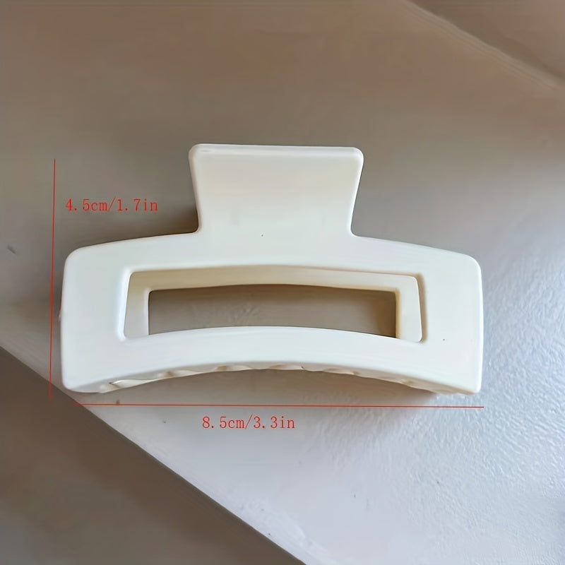 2pcs Hair Claw Clip Non Slip Strong Grip Hair Jaw Clip