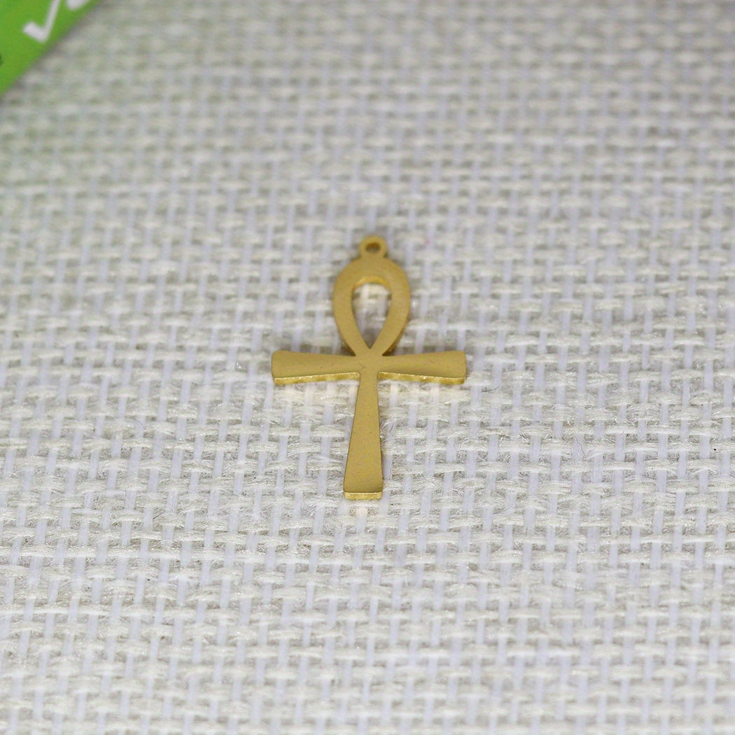 5pcs Cross Pendant Stainless Steel Necklace Jewelry Accessories