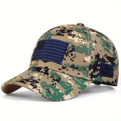 Men's American Flag Outdoor Baseball Cap For Sports