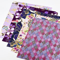 5pcs Multicolor Small Cloth Set Japanese Style Patchwork Household Supplies