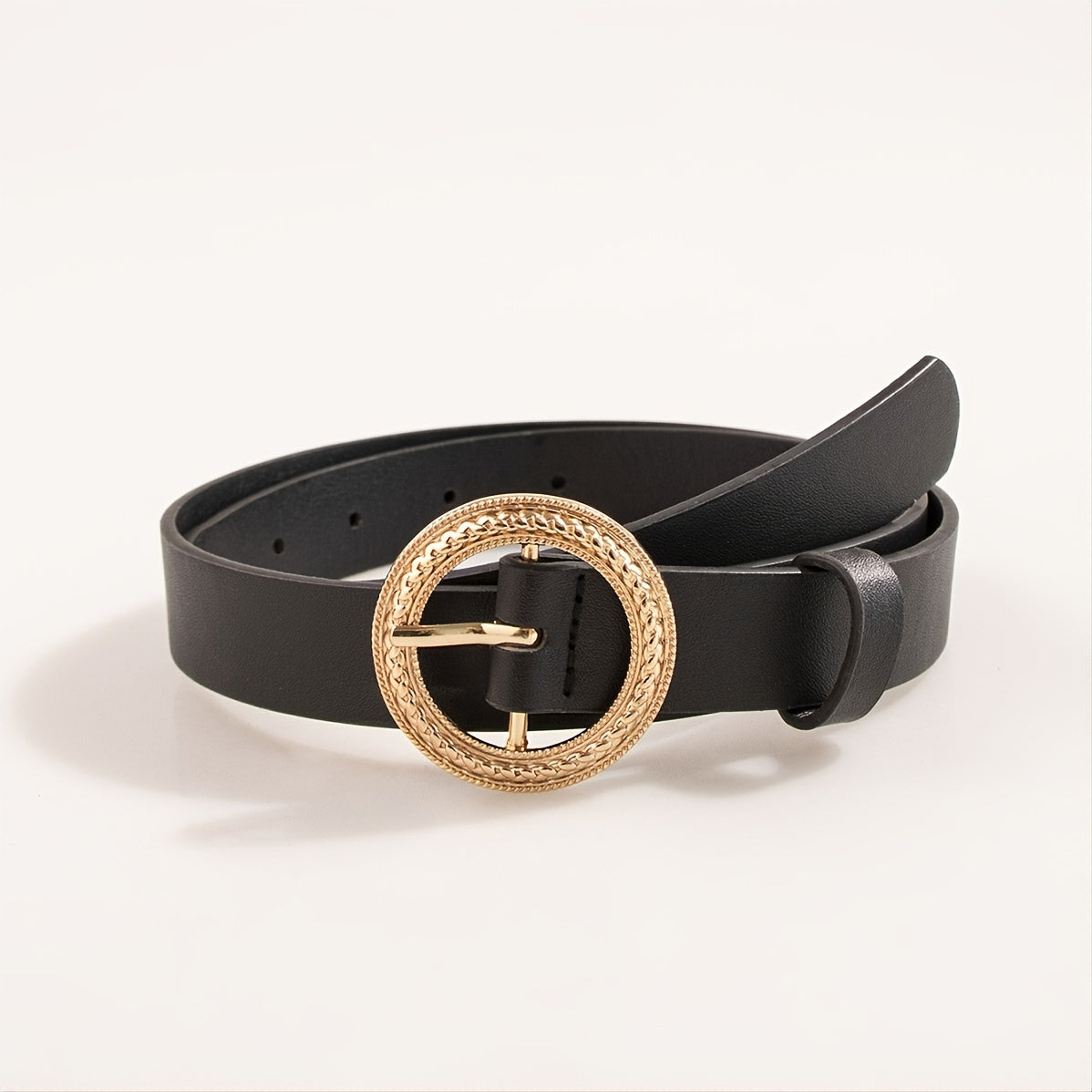 Loop Women Jeans Belt PU Leather Ladies Belt For Jeans Pants Dress Waist Belt