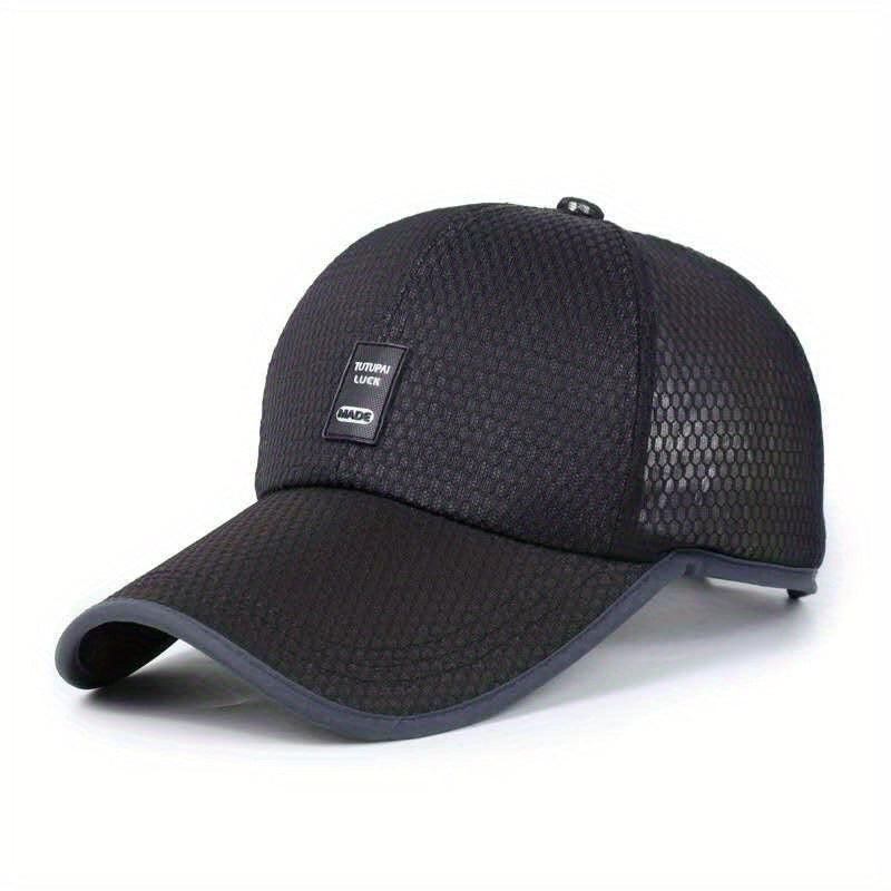 Summer Baseball Cap Breathable Sunshade Hat Gauze Cap