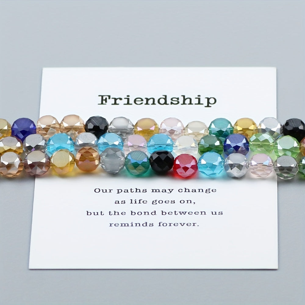 50pcs 5x8mm Colorful Crystal Glass Beads DIY Earrings Bracelet Necklace
