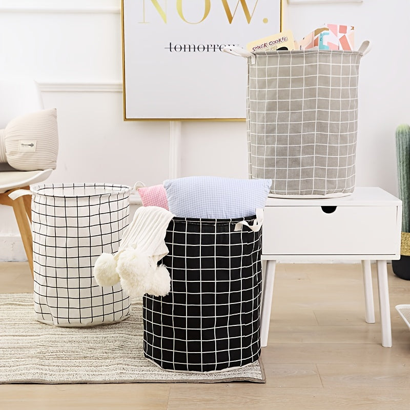 Portable Foldable Storage Bucket for Baby Toys & Clothes