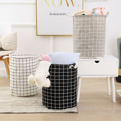 Portable Foldable Storage Bucket for Baby Toys & Clothes