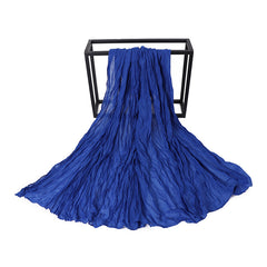 Soft Natural Scarf Wrinkle Wrap For Women & Men Breathable Material