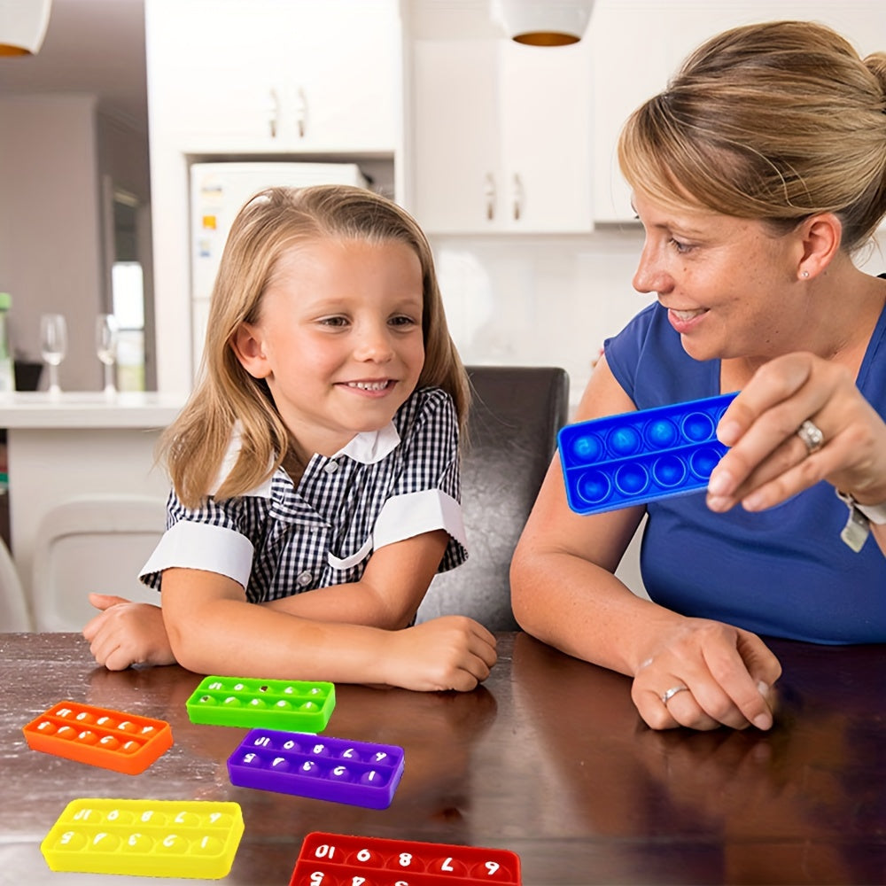 Ten Frames Math Pop Games Toy For Kids