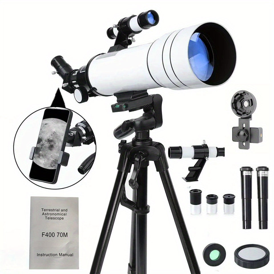 15X 150X Astronomical Telescope High Definition Opal 70MM