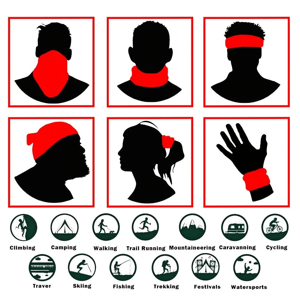 Blood Flag Flower Neck Gaiter Sports Face Mask Sun Protection Dust Mask
