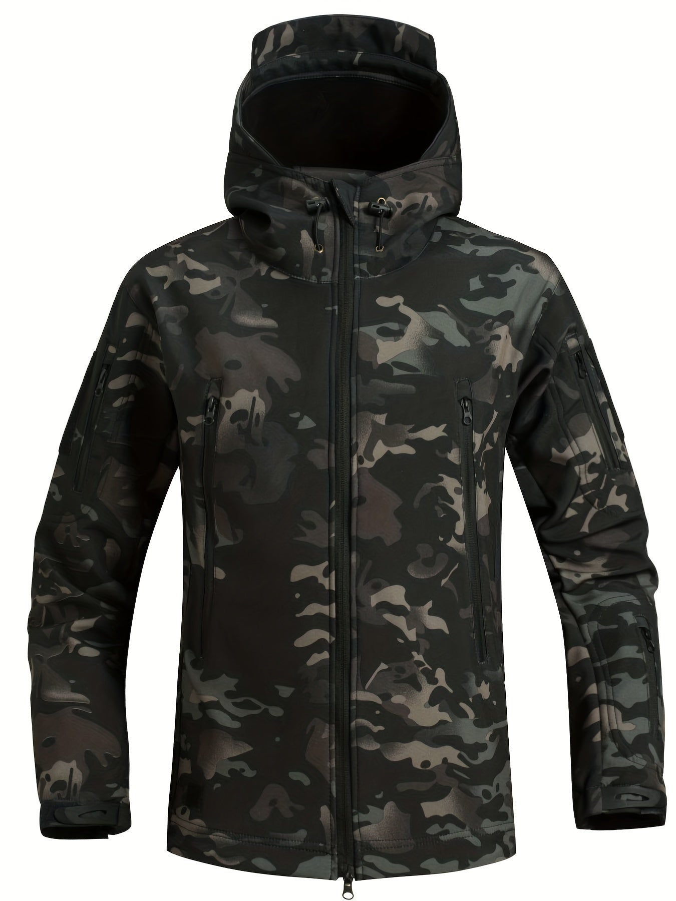 Men's 3-in-1 Soft Shell Windbreaker Jacket for Fall & Winter