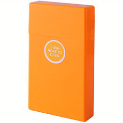 Thin Cigarette Case Plastics Portable Extended Waterproof Cigarette Case For Men
