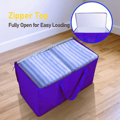 Large Capacity Foldable Moving Bag Lightweight Versatile Travel Luggage