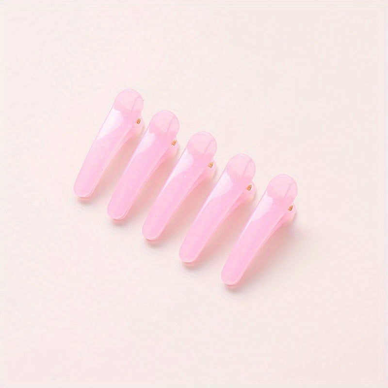 5pcs Colorful Hair Clip Duck Billed Clip Side Clip Hair Accessories