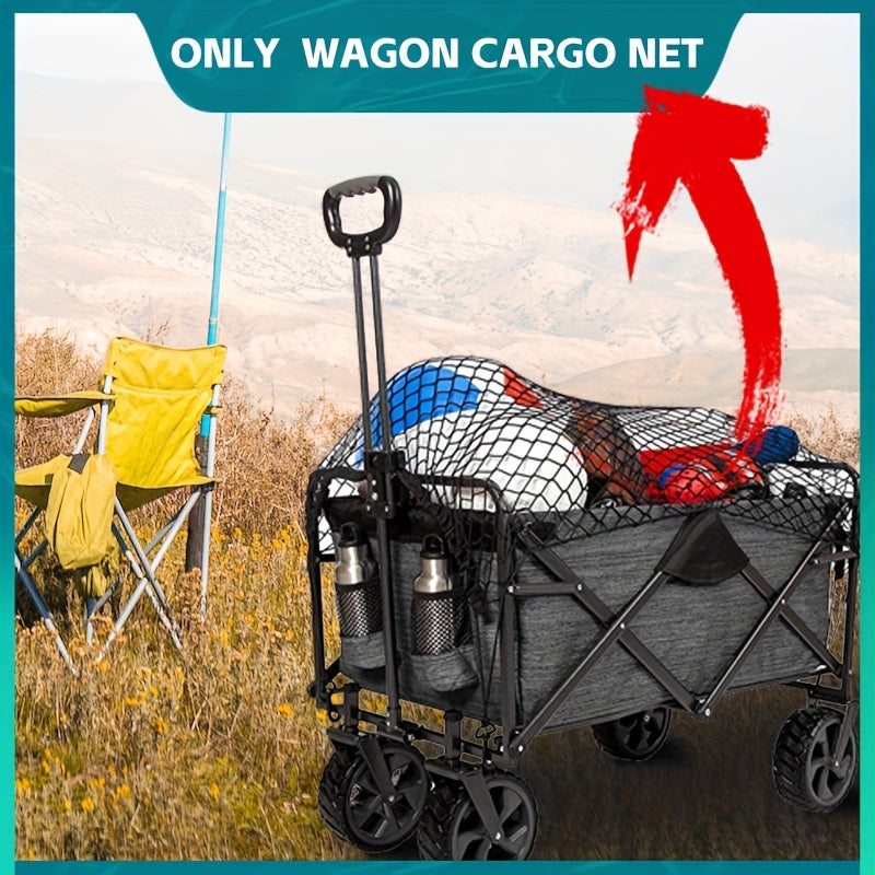 1pc Utility Wagon Net Cargo Net for Garden Cart Folding Trolley