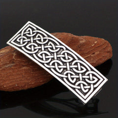 Vintage Viking Celtic Hair Clip Barrette Women Hair Head Jewelry