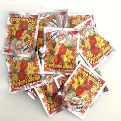 100pcs Stench Fart Bag Prank Colorful Sachet Halloween Fart Trick Bag Toys