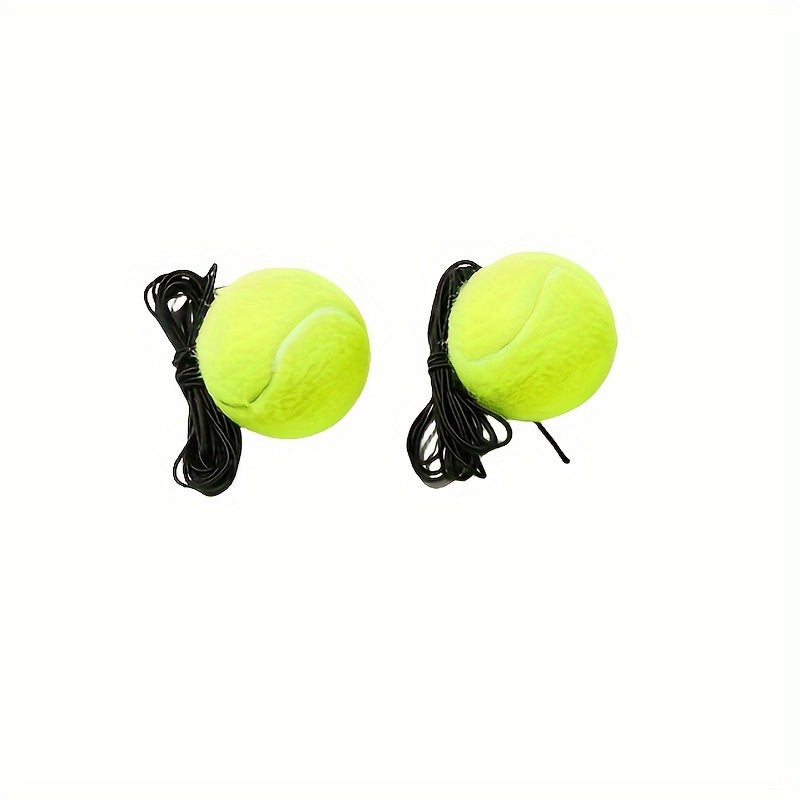 Elastic Rope Tennis Ball 2-3pcs Beginner Training Balls