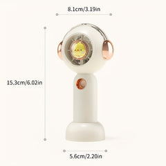 USB Rechargeable Handheld Small Fan Spray Cold Fan