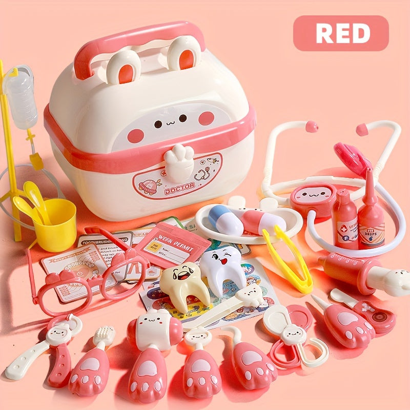 Kids Doctor Kit Role Playing Toys Ideal Gift Boys Girls Dental Game Tool Set