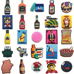 25Pcs Mexico Bottles Charms Accessory Gift For Kids Teens Men Women Adults