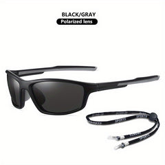 Polarized Sports Sunglasses Anti UV Driving Cycling Shades