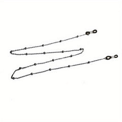 Metal Men Eyeglass Chains Reading Beaded Glasses Chain Necklace