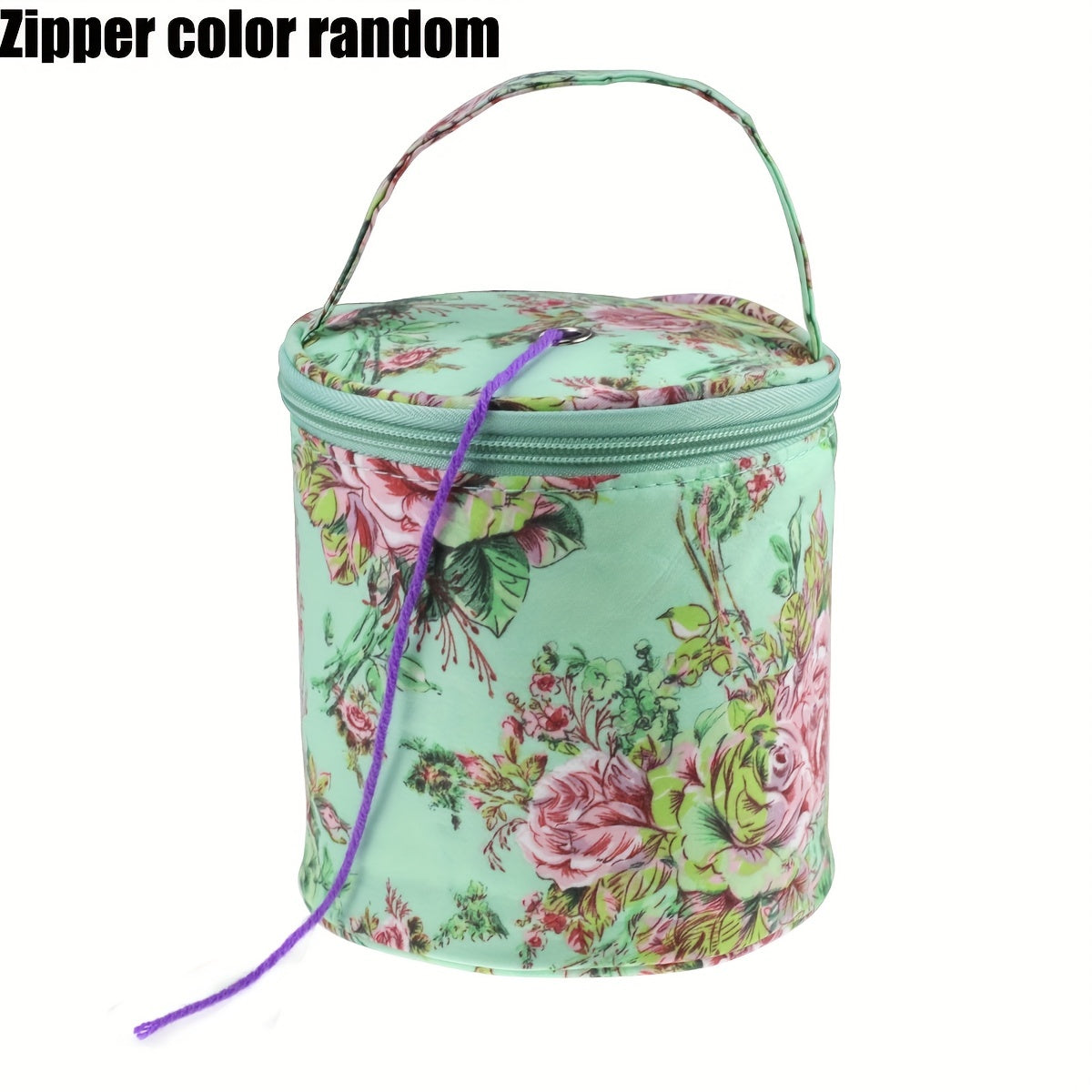 Small Portable Yarn Storage Bag Knitting Crochet Organizer