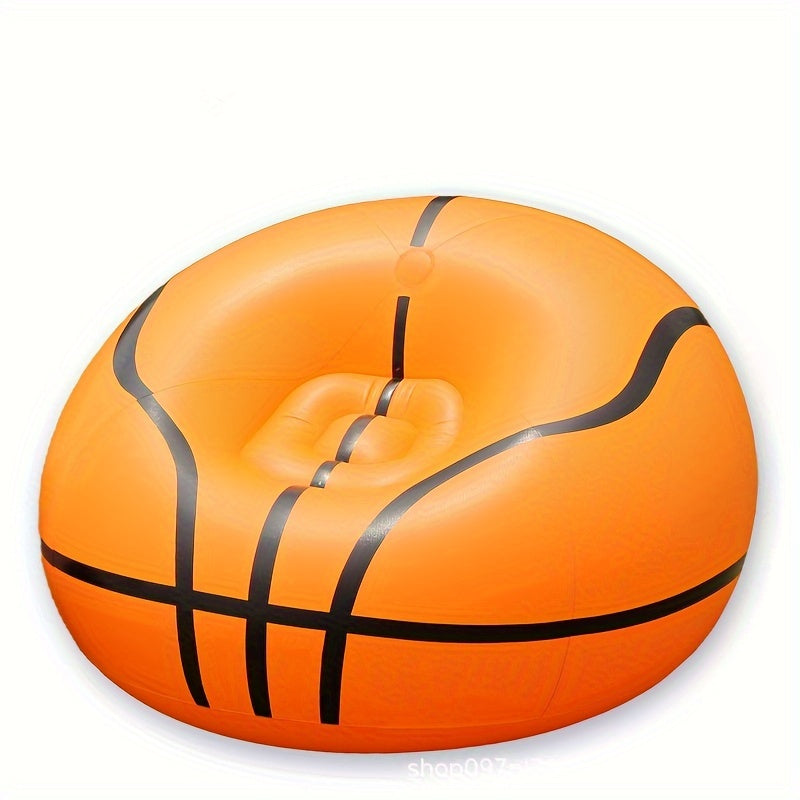 1pc Inflatable Sofa Stool Leisure Lazy Chair Thickened Recliner Sofa