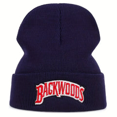 Hip hop Style Knitted Hat With Embroidery for Men