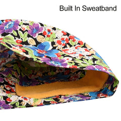 Quick Dry Working Cap Adjustable Sweatband Tie Cotton Hat Unisex