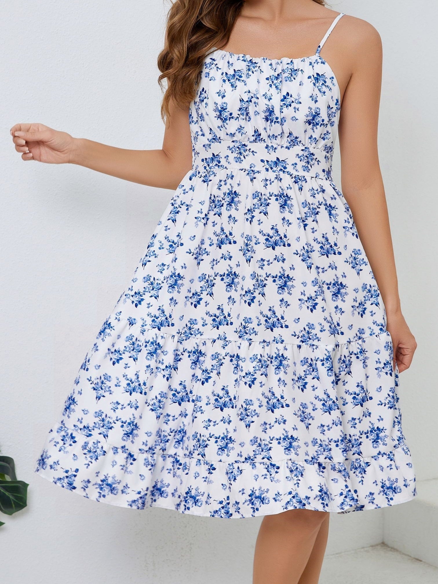 Floral Print Cami Dress Summer Casual Women's Clothing